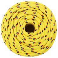 Corde de bateau Jaune 12 mm 10 m Polypropylène Jet Ski